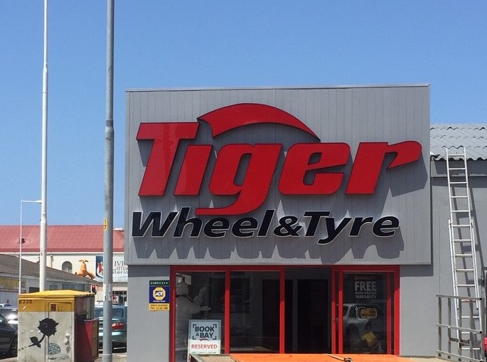 Branded signboard for corporate client